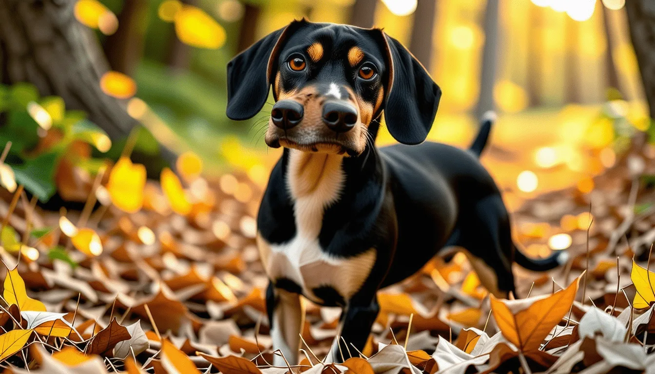 Coonhound Noir et Tan