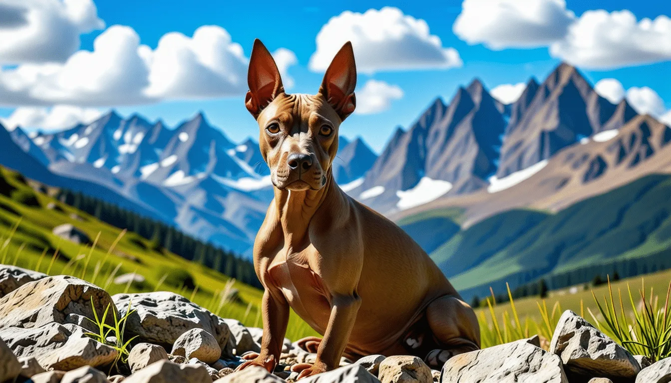 Chien nu du Pérou